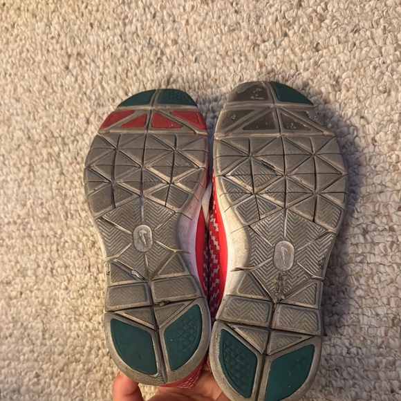 Nike Red and Teal Sneakers - Picture 4 of 4